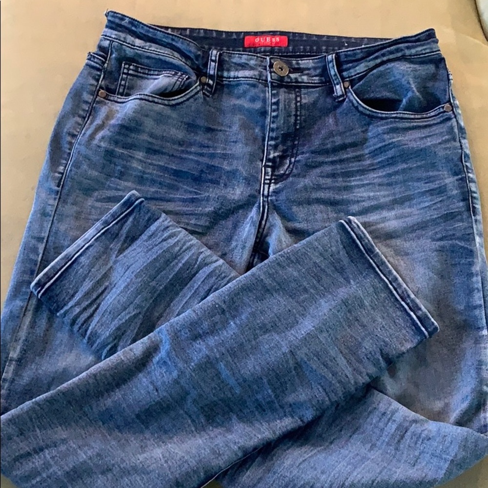 Mens medium wash jeans